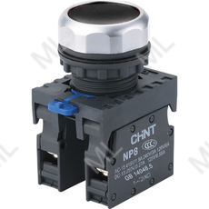 Кнопки и переключатели. Серия NP8. Цвет черный - Каталог электротехнического оборудования