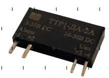 МАЛОГАБАРИТНОЕ ОДНОКАНАЛЬНОЕ ТТР 24DC/24 DC ТТР1-ДА-2А - Каталог электротехнического оборудования