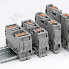 Клеммы на ДИН-рейку "Nuputuk". Push-in клеммы - Каталог электротехнического оборудования