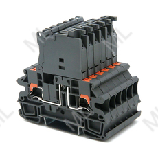 Клеммы на ДИН-рейку "Nuputuk"  Push-in клеммы  4кв.мм - Каталог электротехнического оборудования