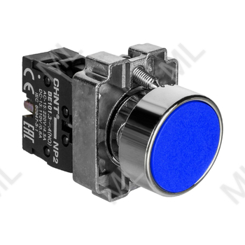 Кнопка управления CHINT NP2. Цвет синий - Каталог электротехнического оборудования