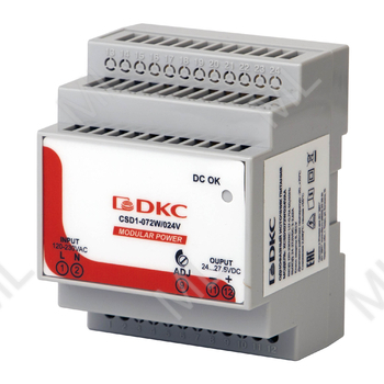 Источник питания "MODULAR POWER", однофазный, 72Вт, 3А, 24В АРТ. XCSD1072W024VAA - Каталог электротехнического оборудования